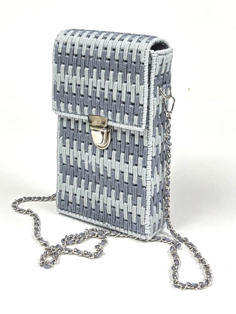 NewHand Woven Grey Crossbody/Bag